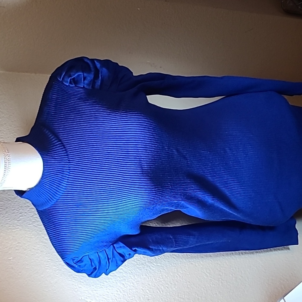 Blue sweater Dresses, 1X